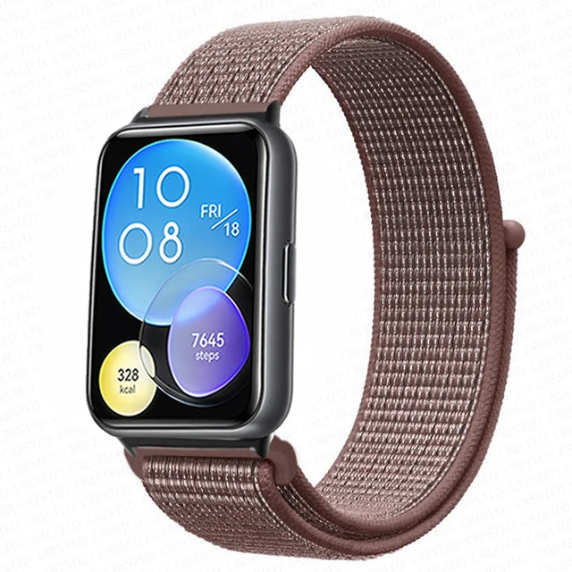 Nylon Loop Band For Huawei Watch Fit 2 Strap Smartwatch Accessories Replacement Wristband Correa Bracelet Huawei Watch fit2 New