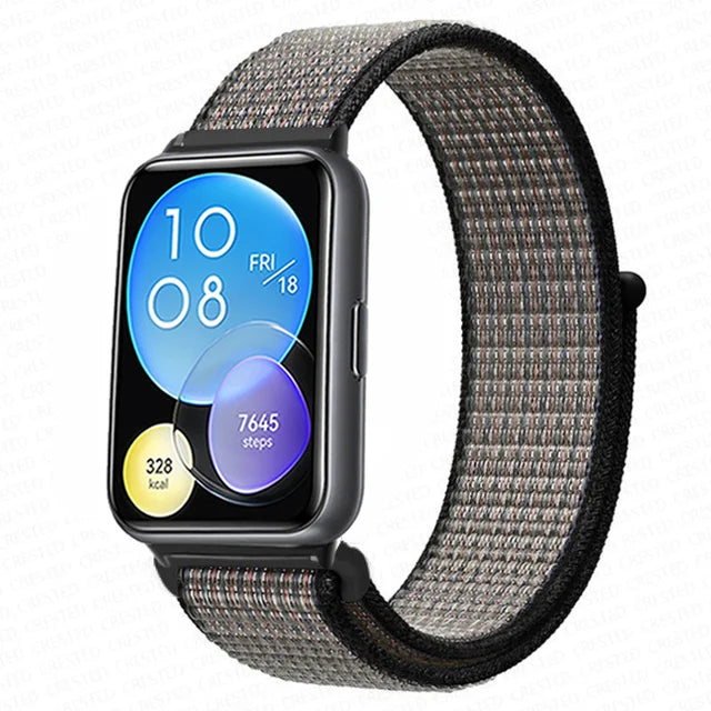 Nylon Loop Band For Huawei Watch Fit 2 Strap Smartwatch Accessories Replacement Wristband Correa Bracelet Huawei Watch fit2 New