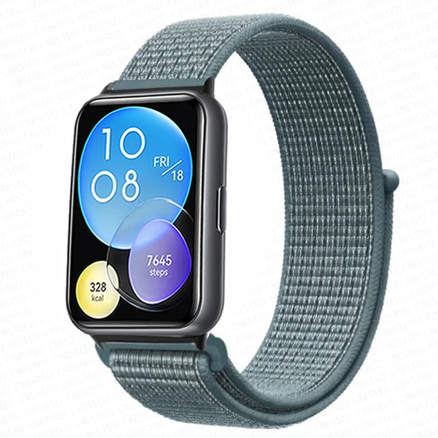 Nylon Loop Band For Huawei Watch Fit 2 Strap Smartwatch Accessories Replacement Wristband Correa Bracelet Huawei Watch fit2 New