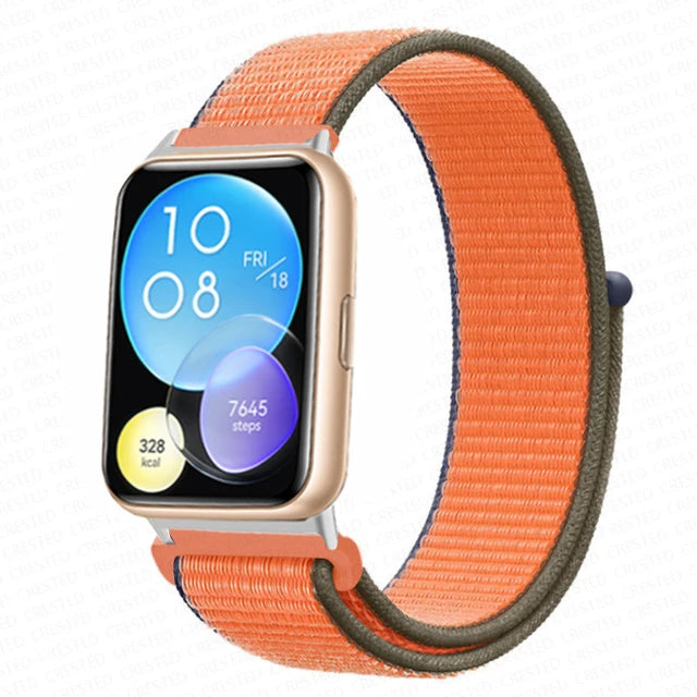 Nylon Loop Band For Huawei Watch Fit 2 Strap Smartwatch Accessories Replacement Wristband Correa Bracelet Huawei Watch fit2 New