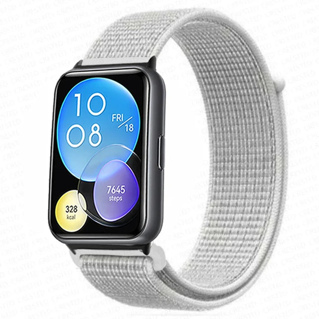 Nylon Loop Band For Huawei Watch Fit 2 Strap Smartwatch Accessories Replacement Wristband Correa Bracelet Huawei Watch fit2 New