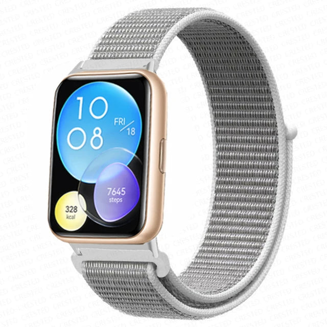 Nylon Loop Band For Huawei Watch Fit 2 Strap Smartwatch Accessories Replacement Wristband Correa Bracelet Huawei Watch fit2 New