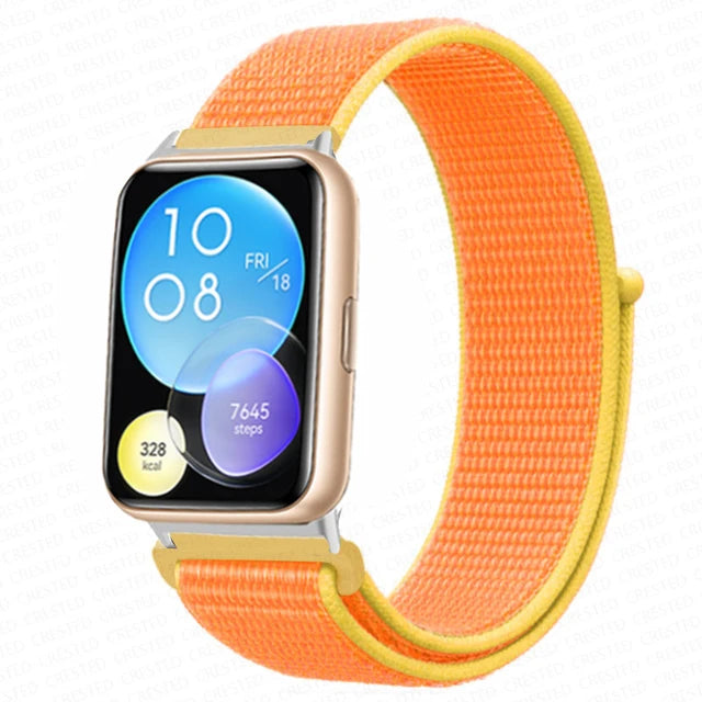 Nylon Loop Band For Huawei Watch Fit 2 Strap Smartwatch Accessories Replacement Wristband Correa Bracelet Huawei Watch fit2 New