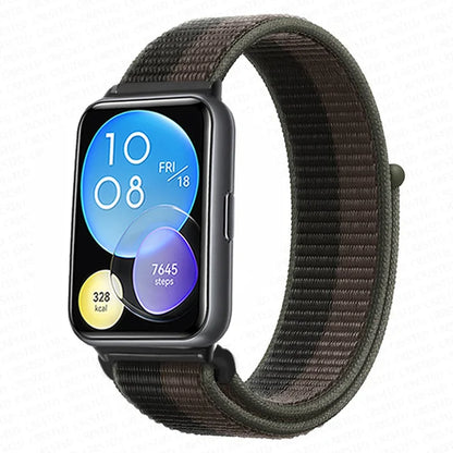 Nylon Loop Band For Huawei Watch Fit 2 Strap Smartwatch Accessories Replacement Wristband Correa Bracelet Huawei Watch fit2 New