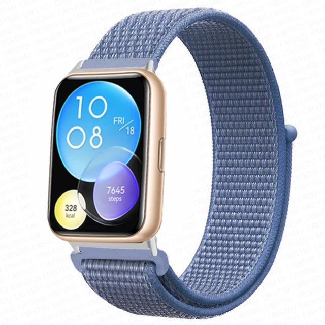 Nylon Loop Band For Huawei Watch Fit 2 Strap Smartwatch Accessories Replacement Wristband Correa Bracelet Huawei Watch fit2 New