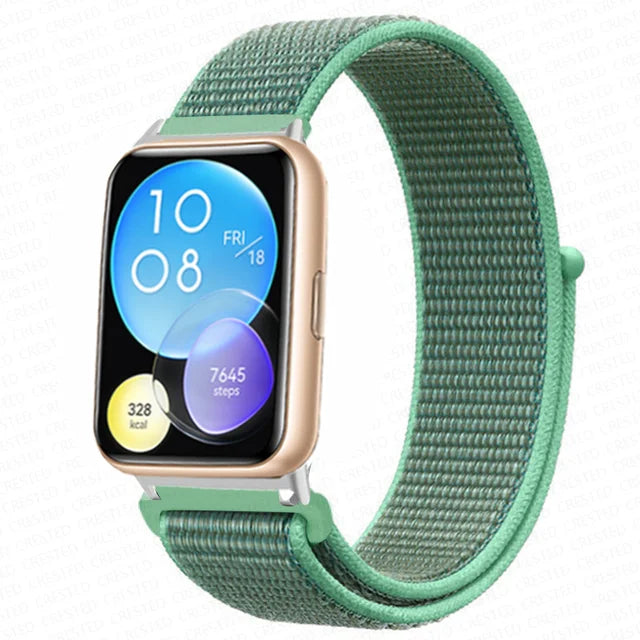 Nylon Loop Band For Huawei Watch Fit 2 Strap Smartwatch Accessories Replacement Wristband Correa Bracelet Huawei Watch fit2 New