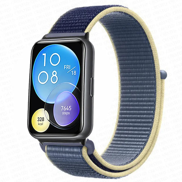 Nylon Loop Band For Huawei Watch Fit 2 Strap Smartwatch Accessories Replacement Wristband Correa Bracelet Huawei Watch fit2 New