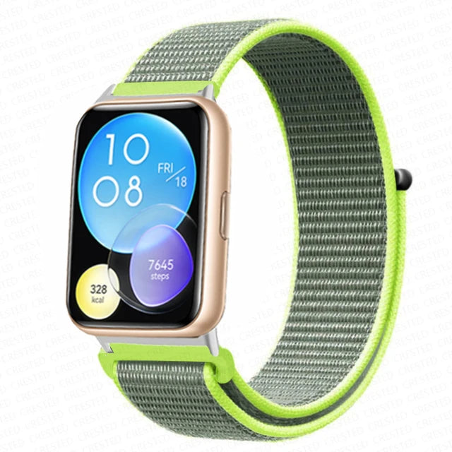 Nylon Loop Band For Huawei Watch Fit 2 Strap Smartwatch Accessories Replacement Wristband Correa Bracelet Huawei Watch fit2 New