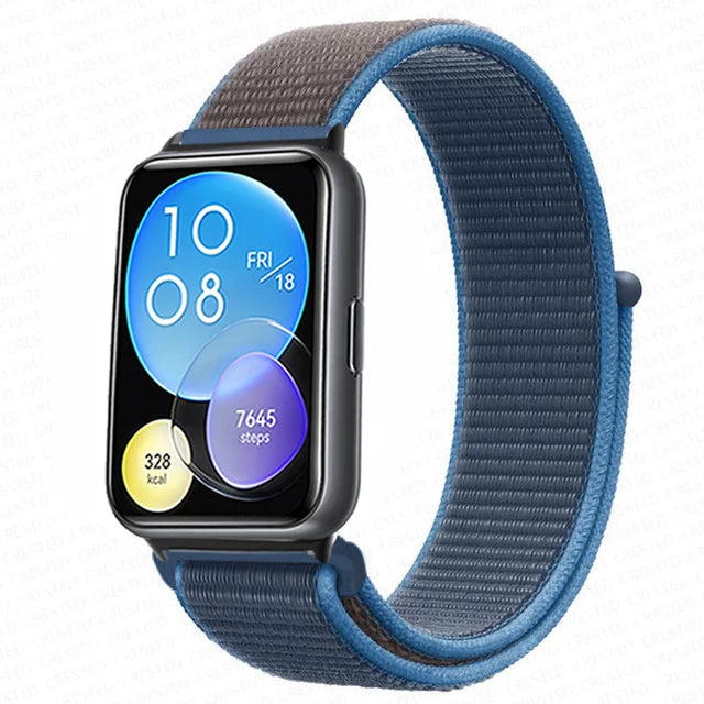Nylon Loop Band For Huawei Watch Fit 2 Strap Smartwatch Accessories Replacement Wristband Correa Bracelet Huawei Watch fit2 New