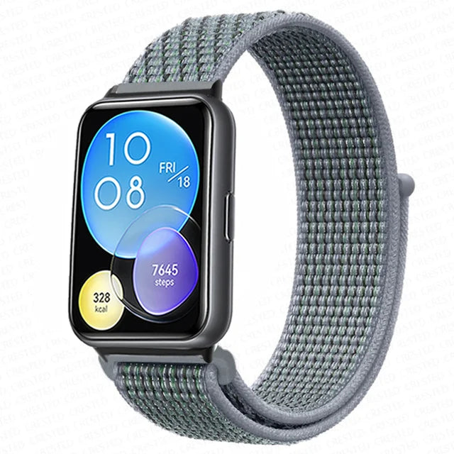 Nylon Loop Band For Huawei Watch Fit 2 Strap Smartwatch Accessories Replacement Wristband Correa Bracelet Huawei Watch fit2 New