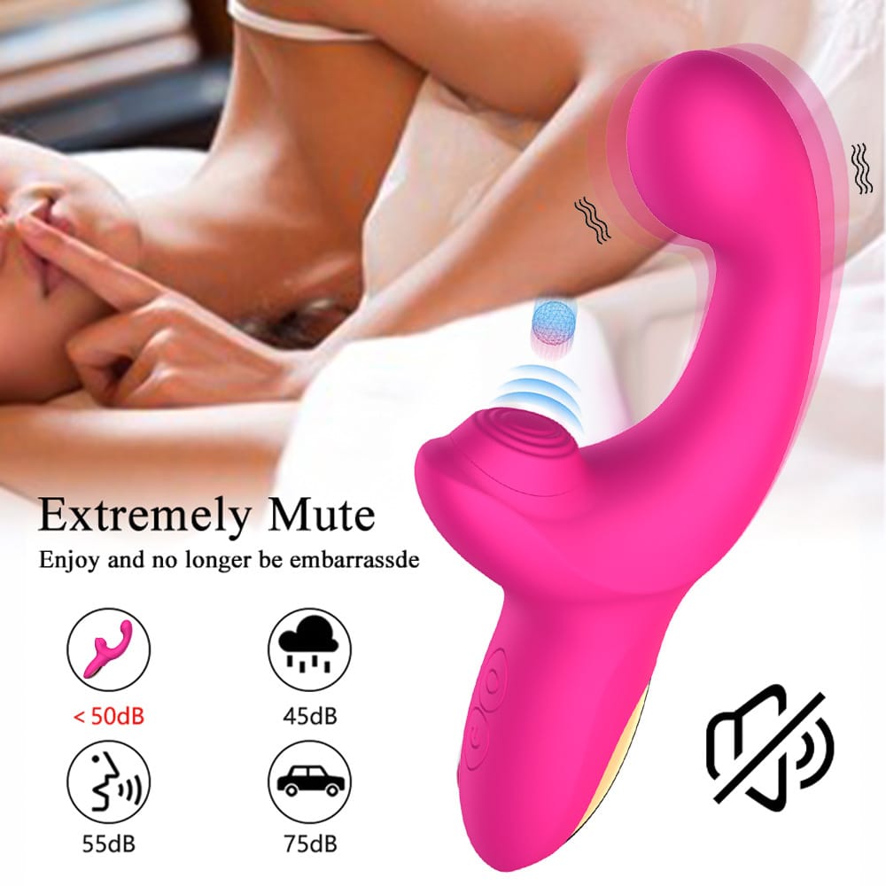 G-spot Sucking Vibrating Massage Stick