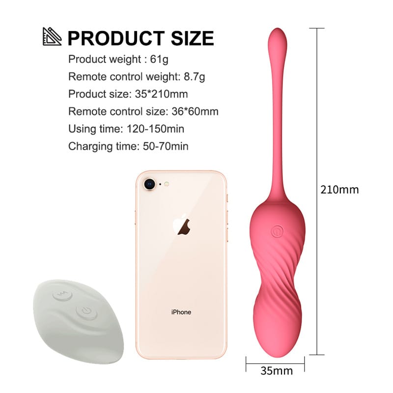 Weibliche Vaginal-Hantel-Ball-Straffungsübung, weiblicher Erwachsener
