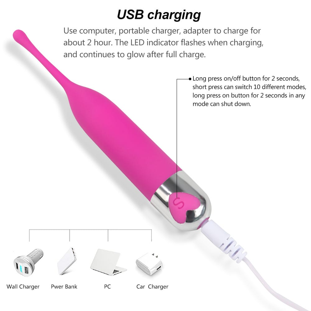 G-Punkt Honey Bean Tease Stick-Vibrator