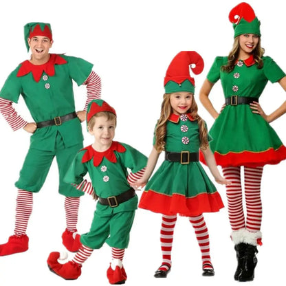 Adult Little Elf Cute Costume Christmas
