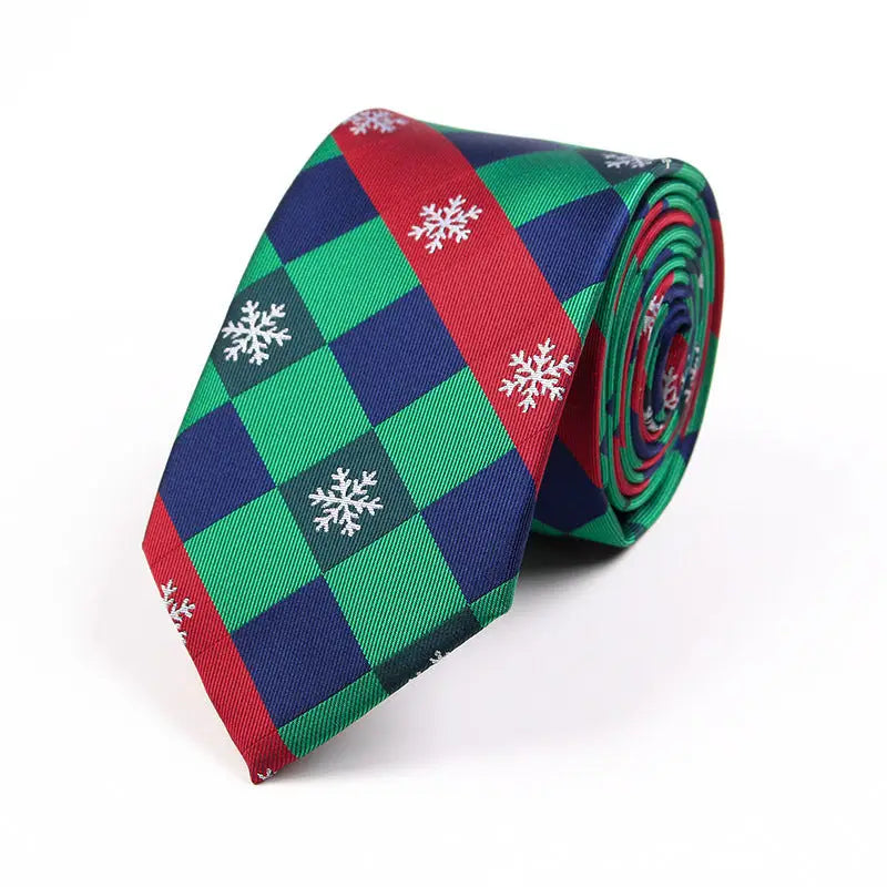 Christmas Tie 7.5cm -