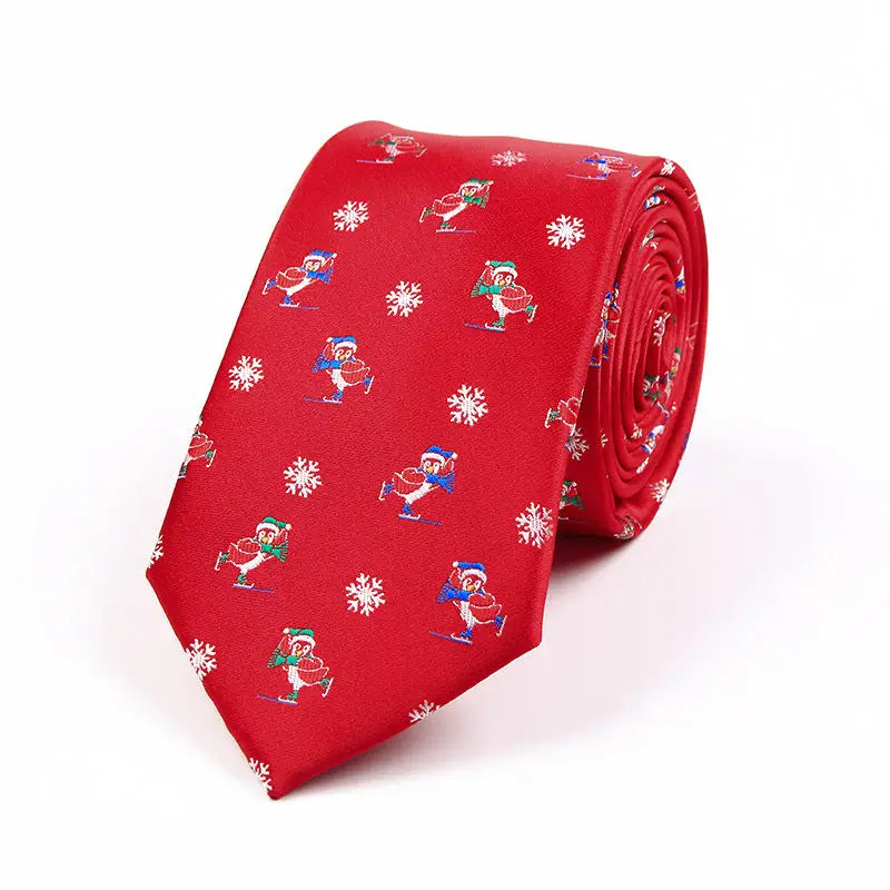 Christmas Tie 7.5cm -
