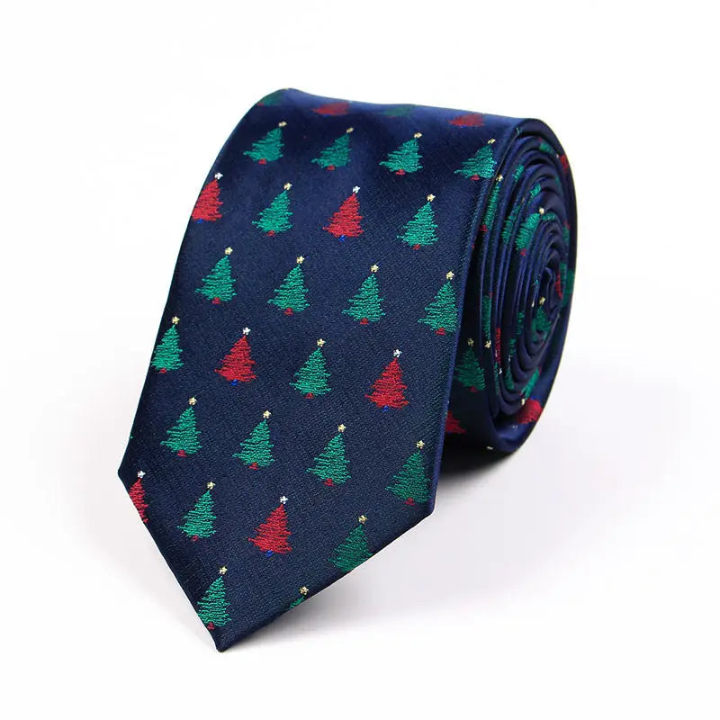 Christmas Tie 7.5cm - D