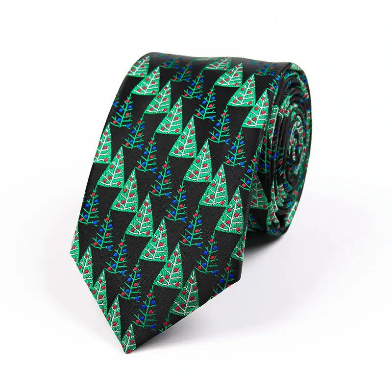 Christmas Tie 7.5cm - E