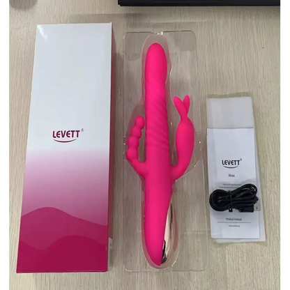 FUN MATES Rabbit Vibrator 3 in 1 | 7Thrusting + 10 Vibration