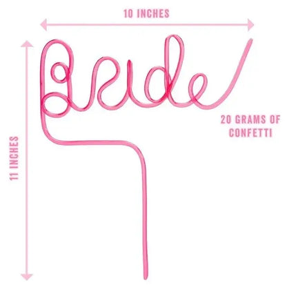 Hen Party Straws Bachelorette Party Favors Bride Straw