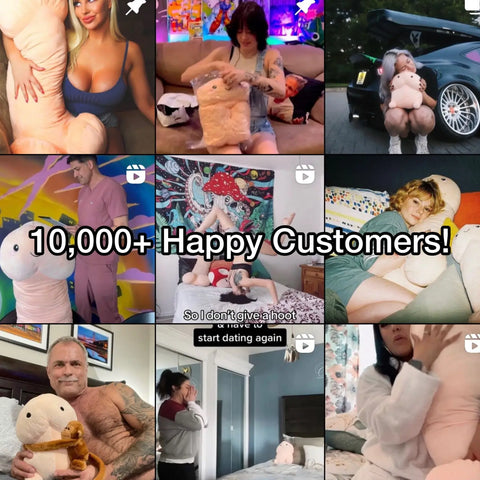 over 10,000 happy pp pillow customers