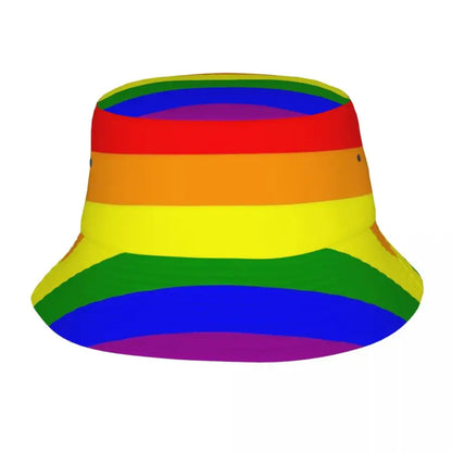 Lgbt Pride Bucket Hats Hot Summer Headwear Merchandise Yaoi