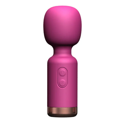 Mini Strong AV Vibrator Female Sex Toys - Rose Red