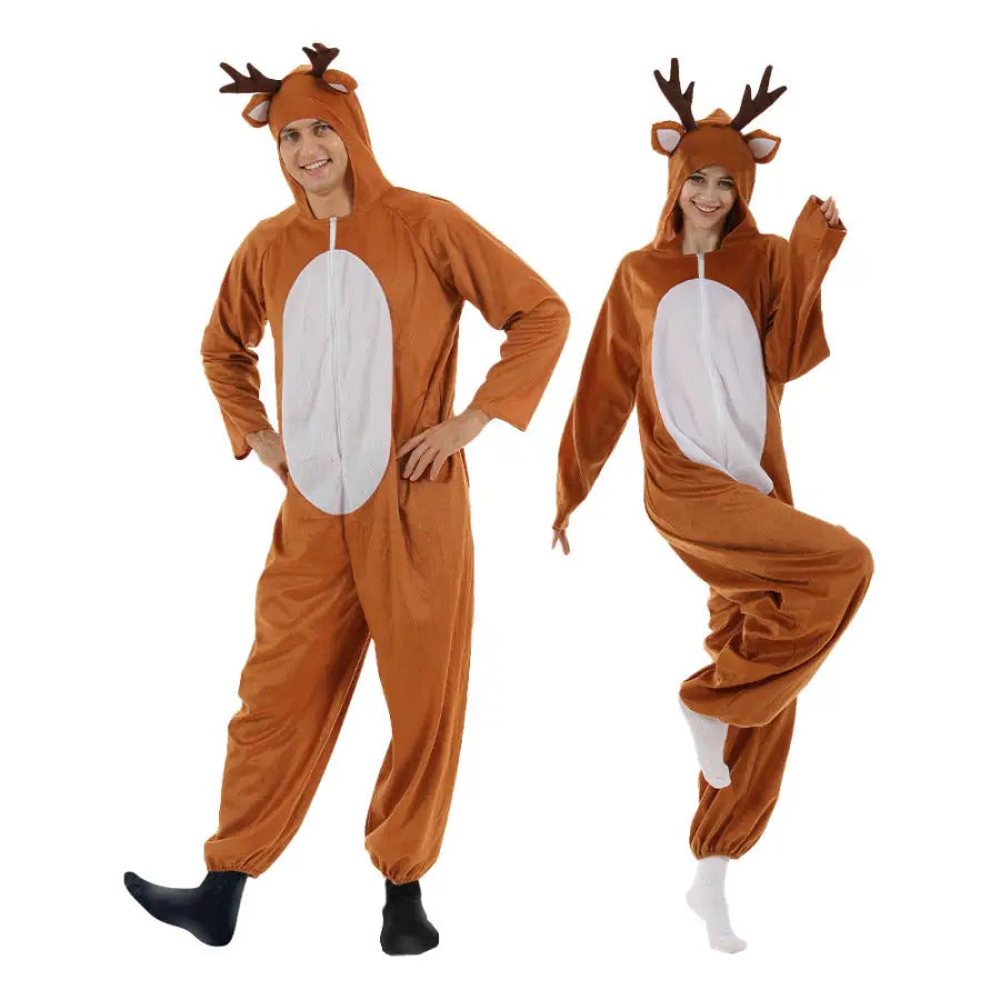 New Christmas Reindeer onesies - Elk Christmas Outfit / M