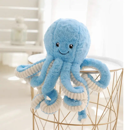 Octopus Plush - Blue / 18cm - gifts for her