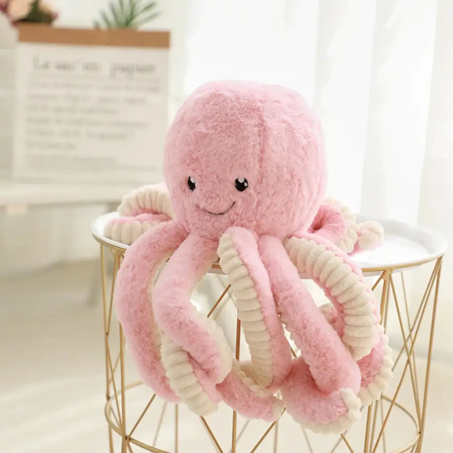 Octopus Plush - Pink / 18cm - gifts for her