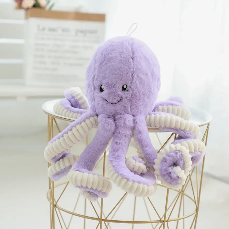 Octopus Plush - Purple / 18cm - gifts for her