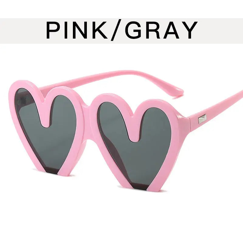 Party Trendy Women’s Sunglasses - Powder frame all gray