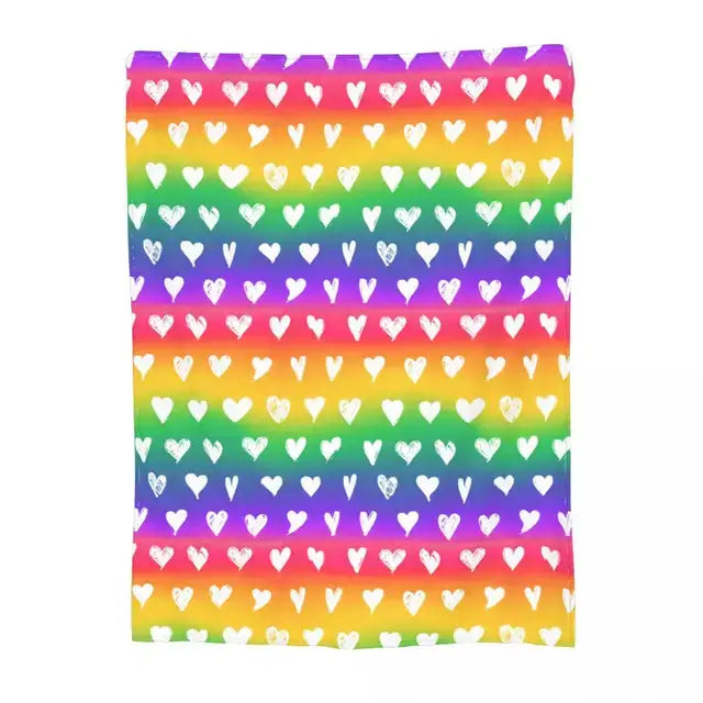 Pride Gradient 2023 LGBTQ Flag LGBT Pride Month Blanket