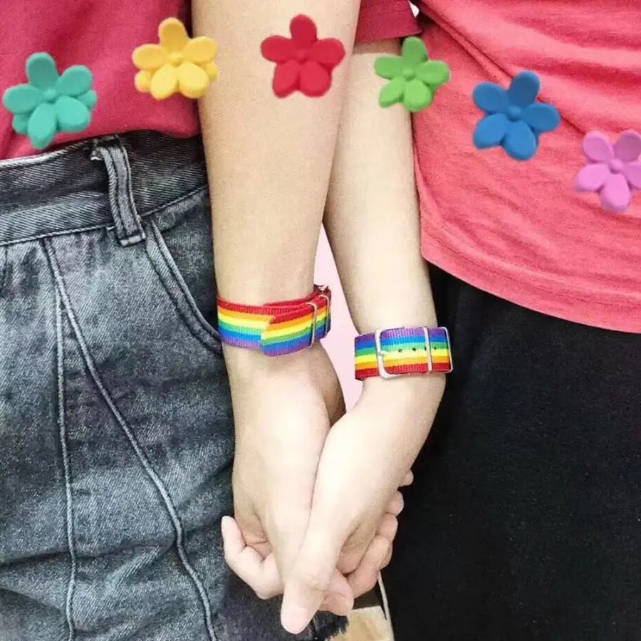 Rainbow Lesbians Gays Bisexuals Transgender Bracelets