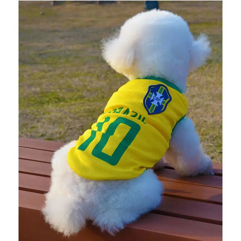 World Cup Soccer Jersey For Dog