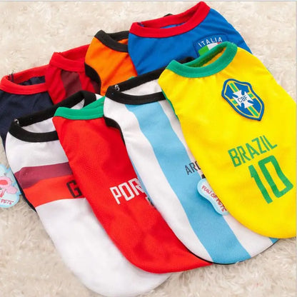 World Cup Soccer Jersey For Dog