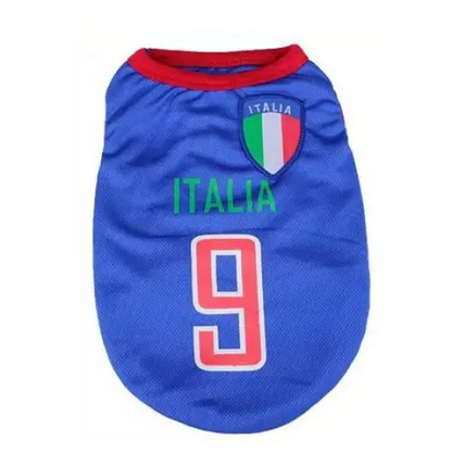 World Cup Soccer Jersey For Dog - Italy XS